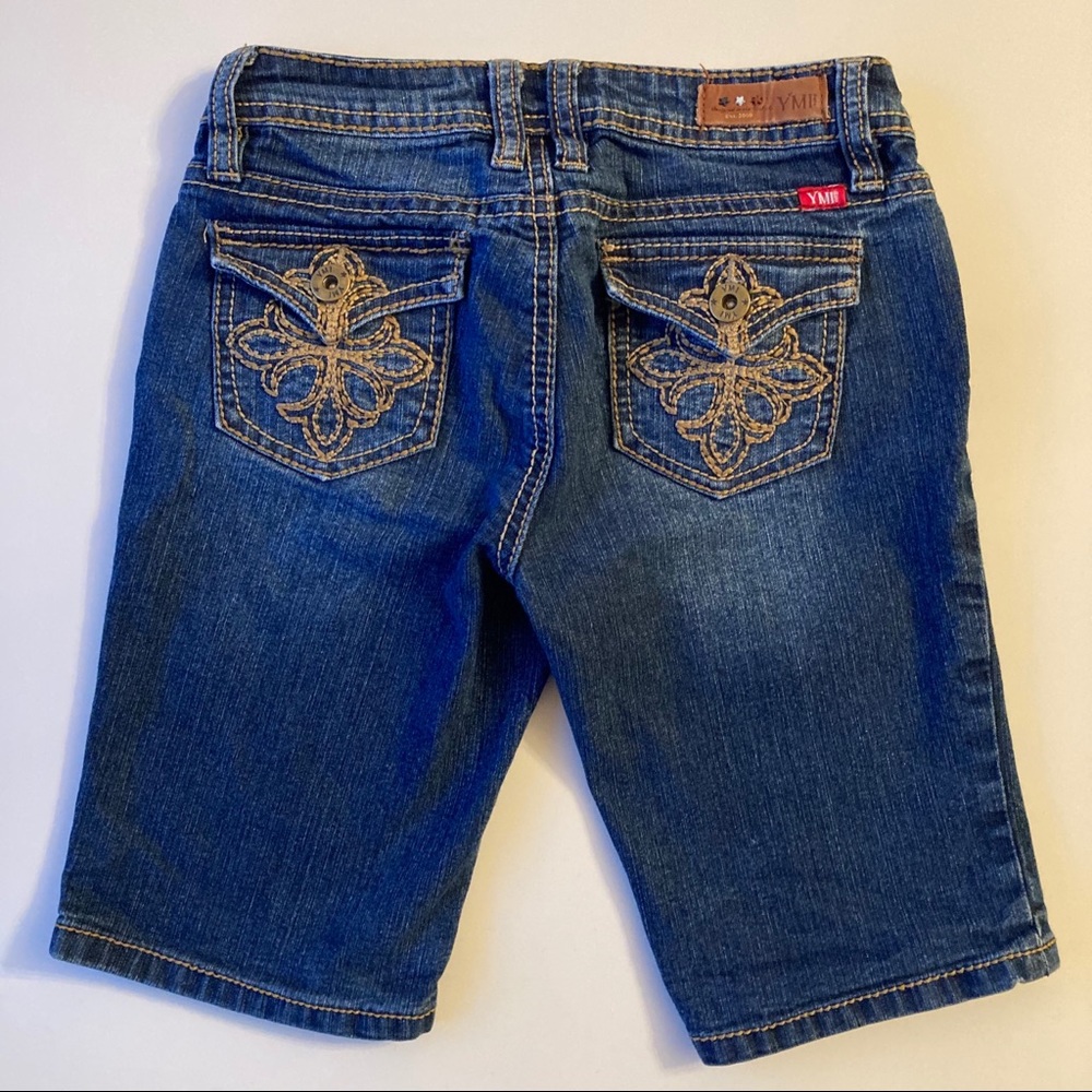 YMI Embroidered Denim Girls Shorts!